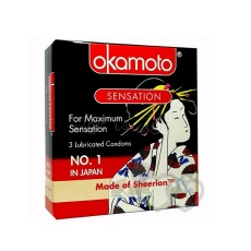 Okamoto - 感覺 安全套 3 片裝 照片