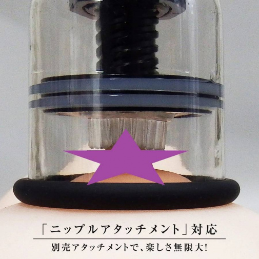 SSI -Nipple Dome R Jack Type 乳头刺激器 - 黑色 照片