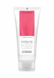 Mixgliss - Kiss Water-Based Lube Wild Strawberry - 70ml photo