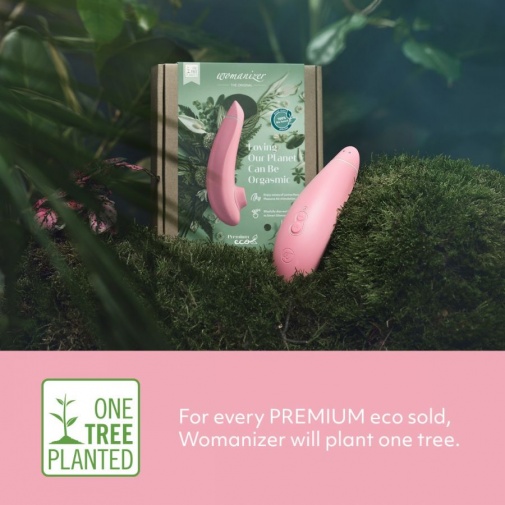 Womanizer - Premium Eco 陰蒂吸啜器 - 玫瑰粉紅色 照片