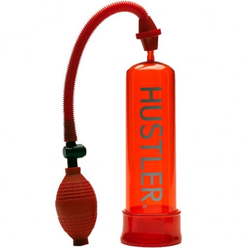 Hustler - Pumped Up 阳具泵 - 红色 照片