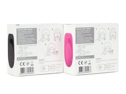 Toynary - J2S可充电式口腔振动器 粉红色 照片