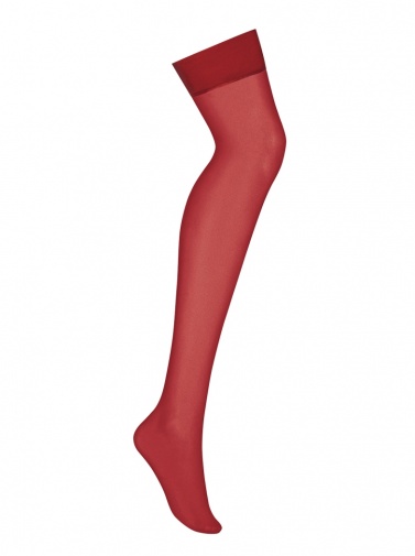 Obsessive - S800 Stockings - Ruby - L/XL photo