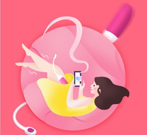 Magic Motion - Vini Egg App Controlled - Pink photo
