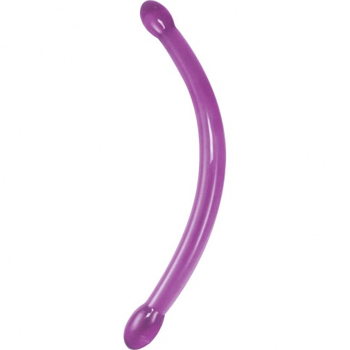 Nasstoys - 双重细长弯曲双龙 - 紫色 照片