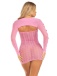 Leg Avenue - Sweet Temptation Dress Set - Pink photo-2