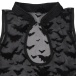 Ohyeah - 蝙蝠圖案連身裙連吊襪帶 - 黑色 - 中碼 照片-8