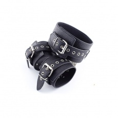 XFBDSM - Leather Collar with Hand Cuffs photo