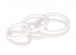 CEN - 橡胶阴茎环 - 3件装 - 白色 照片-2