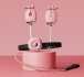 Qingnan - Vibro Nipple Clamps Set #2 - Pink photo-4