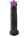 King Cock - Cock 15″ With Balls - Black photo-2
