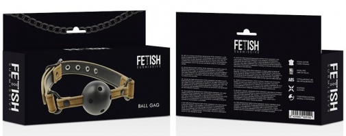 Fetish Submissive - Breathable Ball Gag - Skin photo