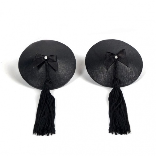 Bijoux Indiscrets - Burlesque 乳頭遮罩 - 黑色 照片