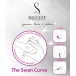 Swan - Squeeze The Swan Curve 震动器 - 粉红色 照片-8