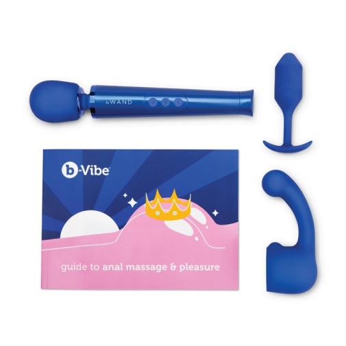 B-Vibe - Anal Massage Kit Set - Blue photo