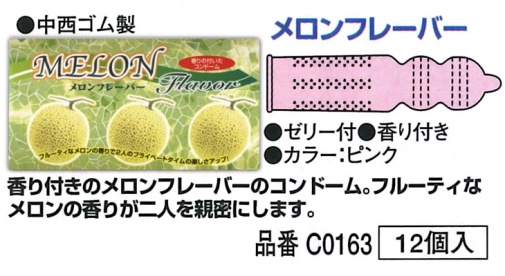 Nakanishi - Melon Condom 12's Pack photo