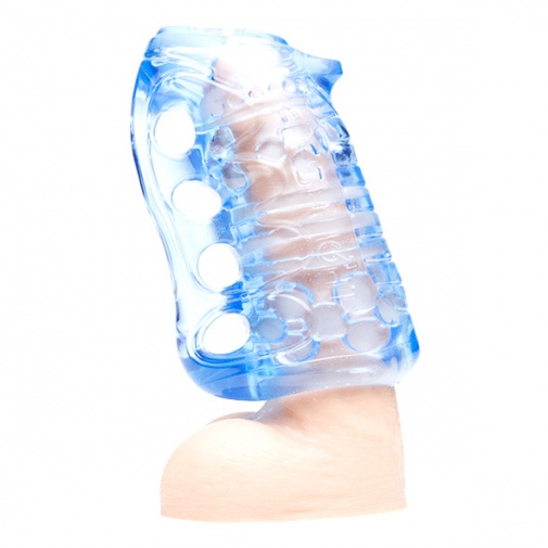 Fleshlight - Fleshskins Grip Blue Ice Stroker photo
