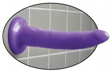 Pipedream - 7" 仿真假阳具 - 紫色 照片
