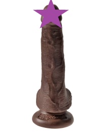King Cock - 6'' Cock With Balls - Brown photo