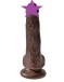 King Cock - 6'' Cock With Balls - Brown photo-2