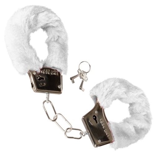 CEN - Playful Furry Cuffs - White photo