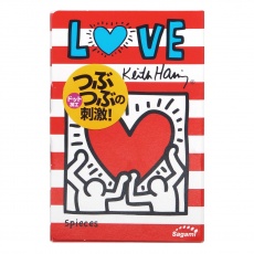 Sagami - LOVE 凱斯·哈林 凸點 5片裝 照片