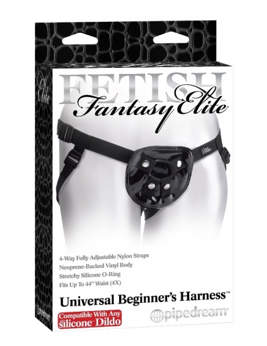 Fetish Fantasy - Universal Beginners 穿戴式束帶 - 黑色 照片