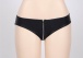 Ohyeah - Zipper Panties - Black - M photo-4