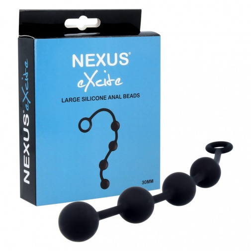 Nexus - Excite 后庭串珠 L  - 黑色 照片