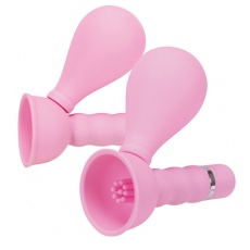 NPG - 电动乳头吸吮震动器 - 粉红色 照片