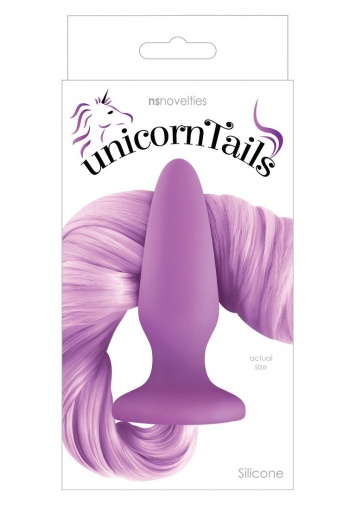 NS Novelties - Unicorn Tails Plug - Purple photo
