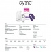 We-Vibe - Sync双爵情侣同步震动器 - 紫色  照片-12