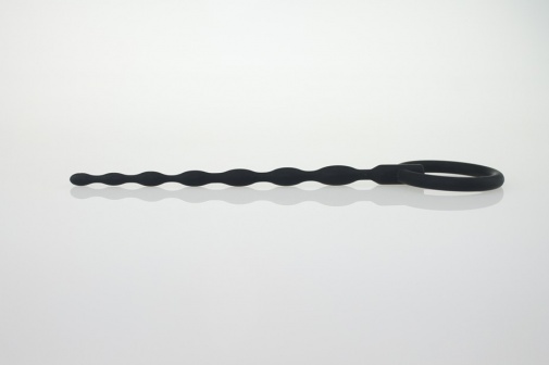MT - Silicone Penis Plug 130mm - Black photo