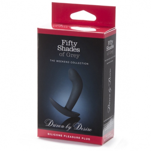 Fifty Shades of Grey - Silicone Butt Plug - Black photo