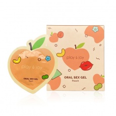 Play & Joy - Oral Sex Peach Lube - 15ml photo