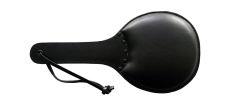 Rouge - Leather Ping Pong Paddle - Total Black 照片