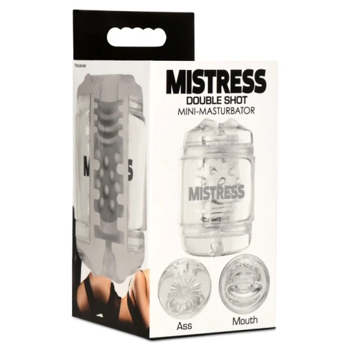 Mistress - Double Shot Ass And Mouth Stroker - Clear photo