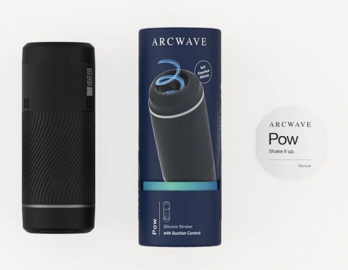 Arcwave - Pow 吸力控制自慰器 - 黑色 照片