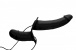 Strap U - Power Pegger 穿戴式束带连矽胶震动双头假阳具 - 黑色 照片-5
