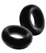 Hunkyjunk - Stiffy Bulge Rings - Black photo-2