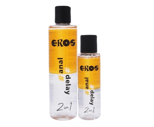 Eros - 2in1 Anal Delay Water-Based Lube - 100ml photo
