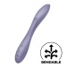Satisfyer - Flex 2 G点震动器 - 淡紫色 照片-3