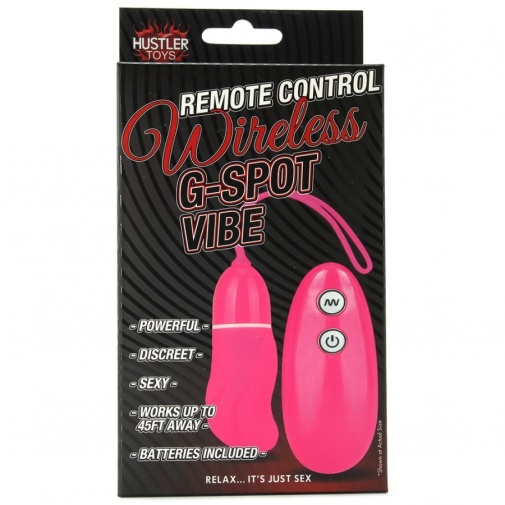 Hustler - Remote Control Wireless Bullet Vibe - Pink photo