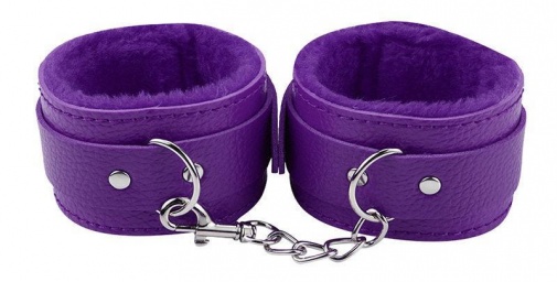 MT - 荔枝果纹连内层绒毛束缚套装 - 紫色 照片