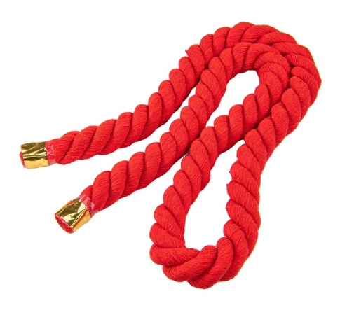 NPG - Thick Restraint Rope 1.25m - Red photo