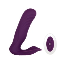 Gender X - 多功能可穿戴抽插式 內外雙重震動器 - 紫色 照片