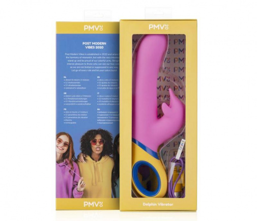 PMV20 - Copy Dolphin Vibrator - Pink photo