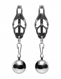Master Series - Deviant Monarch Weighted Nipple Clamps photo