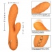 CEN - CalDream 刺激G點陰蒂格紋震動棒 - 橙色 照片-10