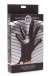 Master Series - Pleasure Poker Textured Stimulation Glove - Black photo-7